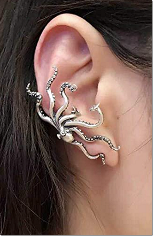 Octopus Earrings 2