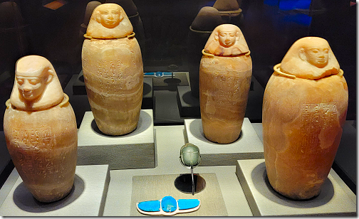 Ramses Canopic Jars