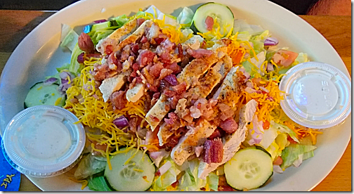 Time Out Bar & Grille Grilled Chicken Salad