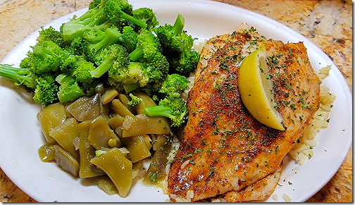 Cheddar's Blackened Fish 20220705