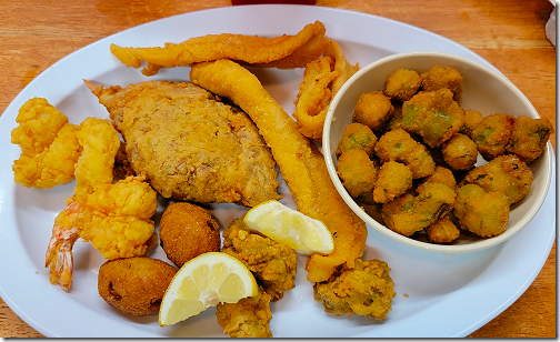 Fish Pond Fried Seafood Platter 20220714