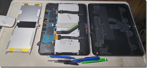 Galaxy Tab Battery Changeout 1