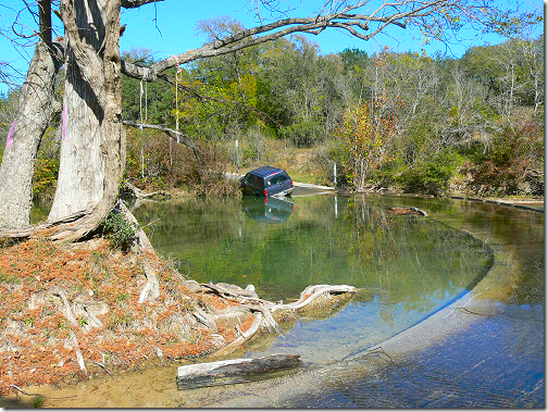 Gina Little Blanco River Crossing 1