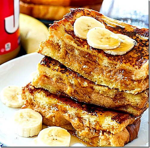 Joe Fat's PB&J French Toast