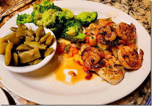 Cheddars Key West Chicken & Shrimp 20220818