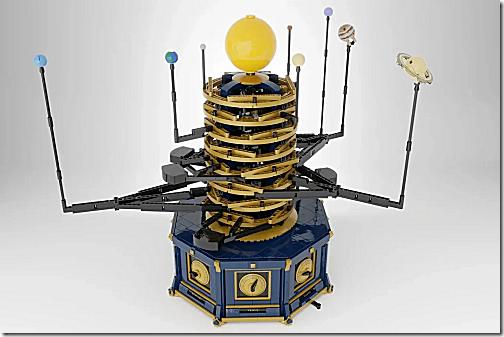 Lego Clockwork Solar System