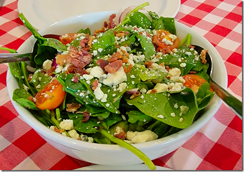 Grimaldi's Katy Spinach Salad 220906
