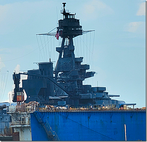 USS Texas in Dry Dock 2