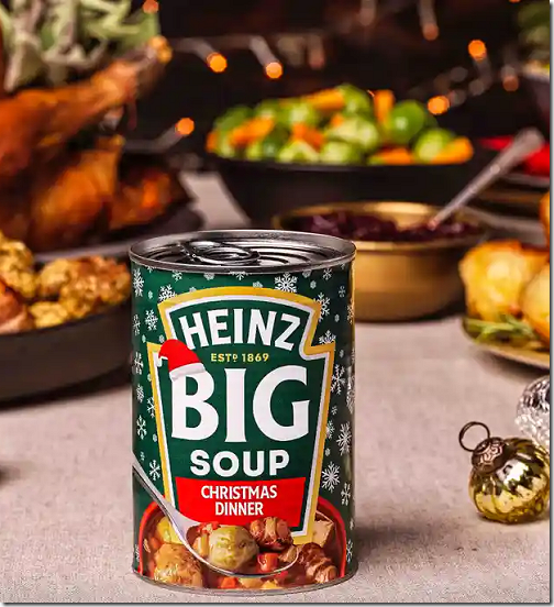 Heinz Big Soup Christmas Dinner