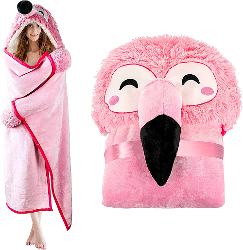 Jan Flamingo Robe 1