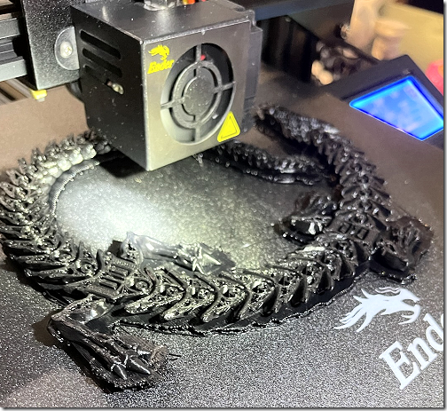 Ender 3 Pro 3D Printer Dragon 1