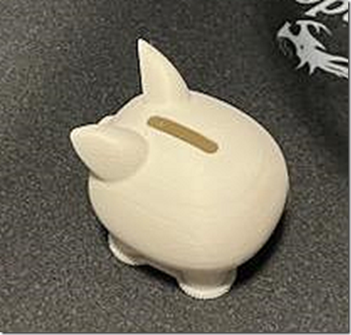 Ender 3 Pro 3D Printer Finished Pig 2