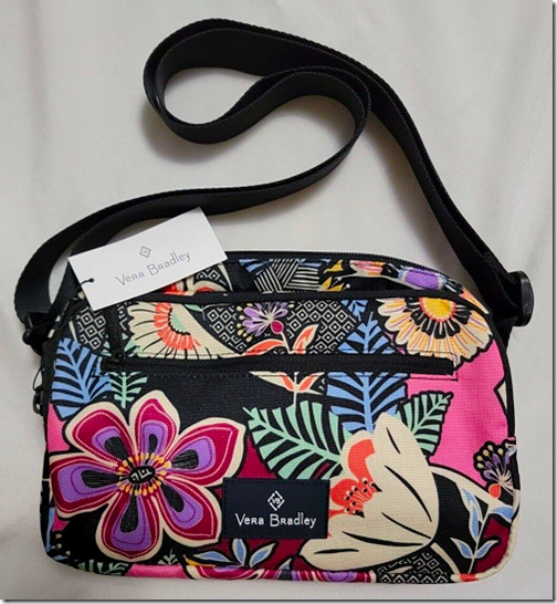 Vera Bradley kauai floral Little Hipster Purse