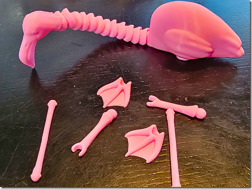 Ender 3 Pro Flamingo End Print