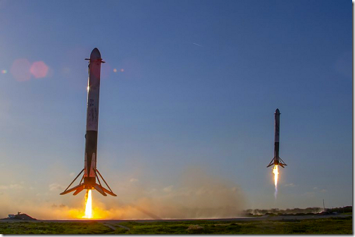 Falcon Heavy Landing 20230115
