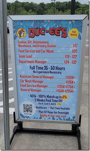 Buc-ee's Salaries