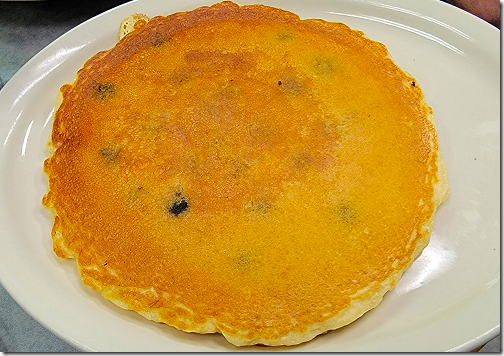 The Dam Grill Blueberry Pancake
