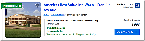 Americas Best Value Waco