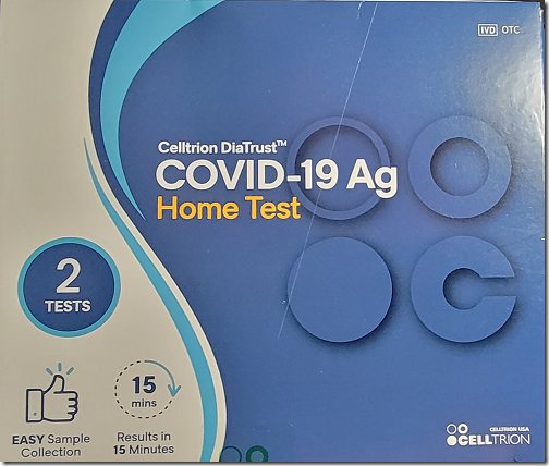 CoVid-19 Test Box