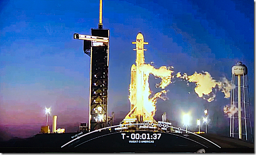 Falcon Heavy 20230430 Launch 1