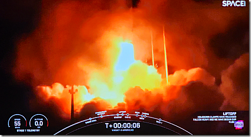 Falcon Heavy 20230430 Launch 2