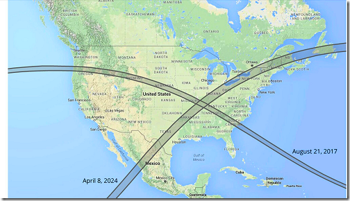 Solar Eclipse April 8 2024 Map