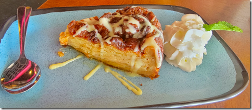 Lulu's Krispy Kreme Bread Pudding