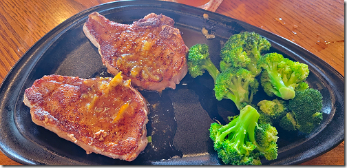 Outback Steakhouse 20230511 Pork Chops