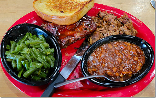 Sonny's BBQ Pensacola Two Meat Combo